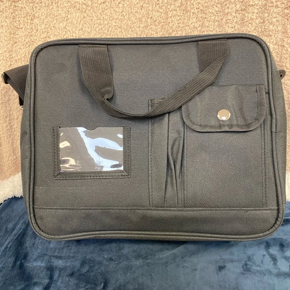 Black Men's Laptop Bag